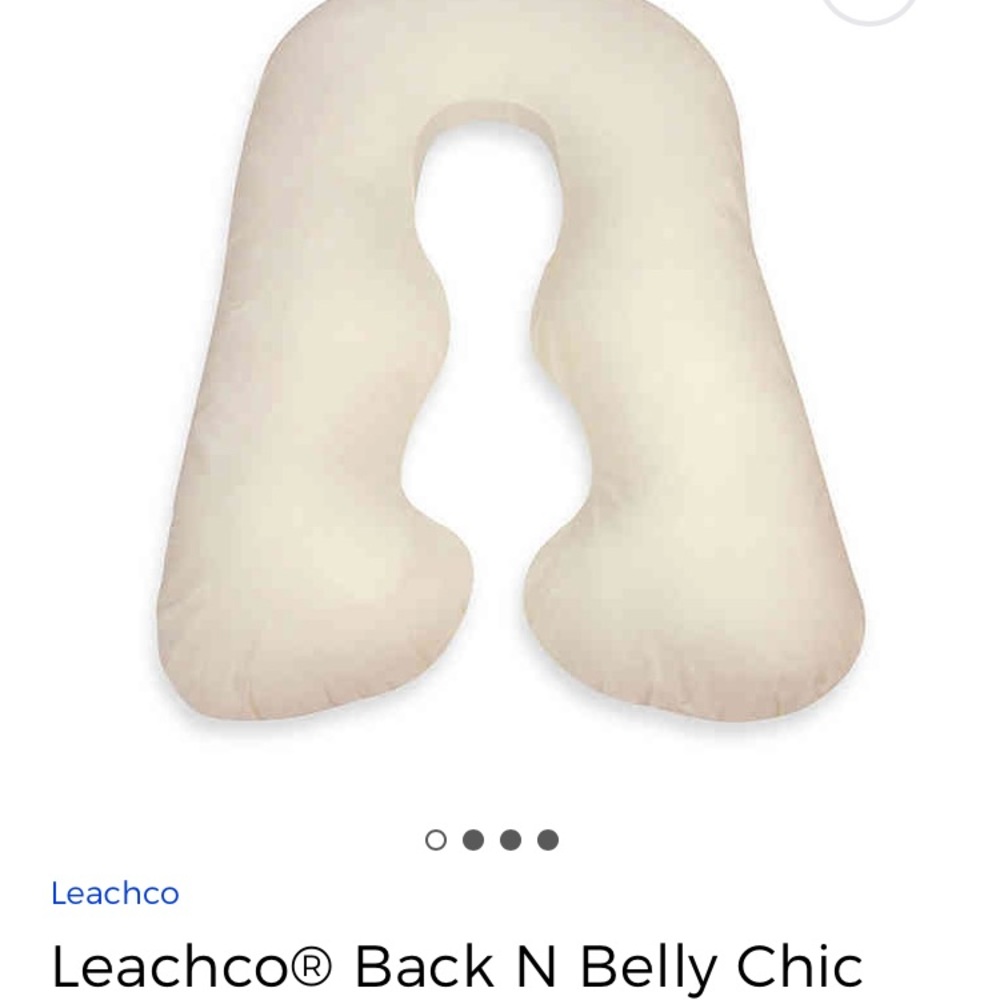 Leachco® Back N Belly Chic Contoured Body Pillow